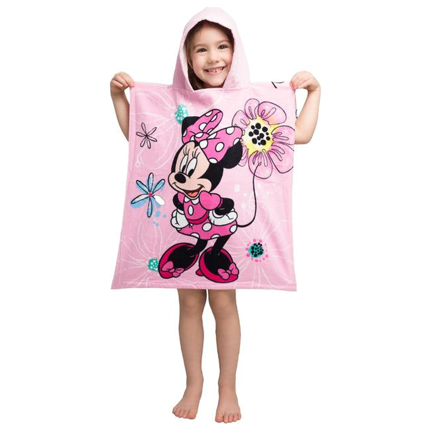 Disney Minnie Bow Beach Towel Poncho product photo