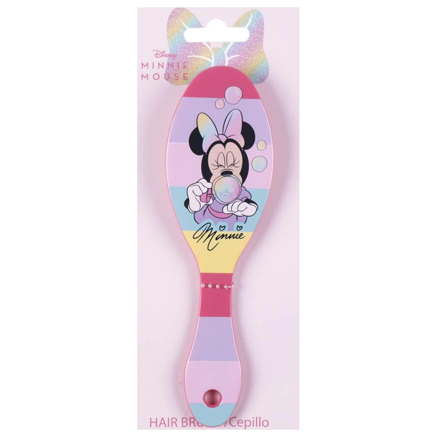 Disney Minnie Bubble Hair Brush, Comb 21 cm product photo