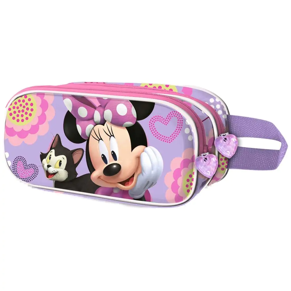 Disney Minnie Cat double 3D pencil case product photo
