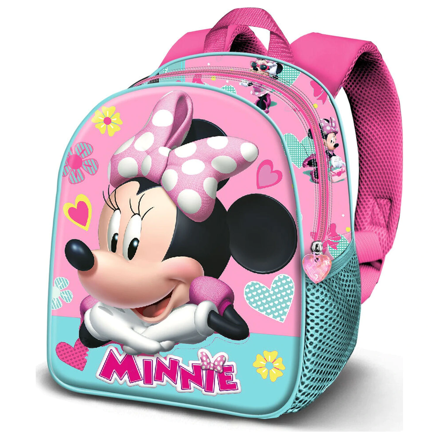 Disney Minnie Charm 3D backpack 31cm product photo
