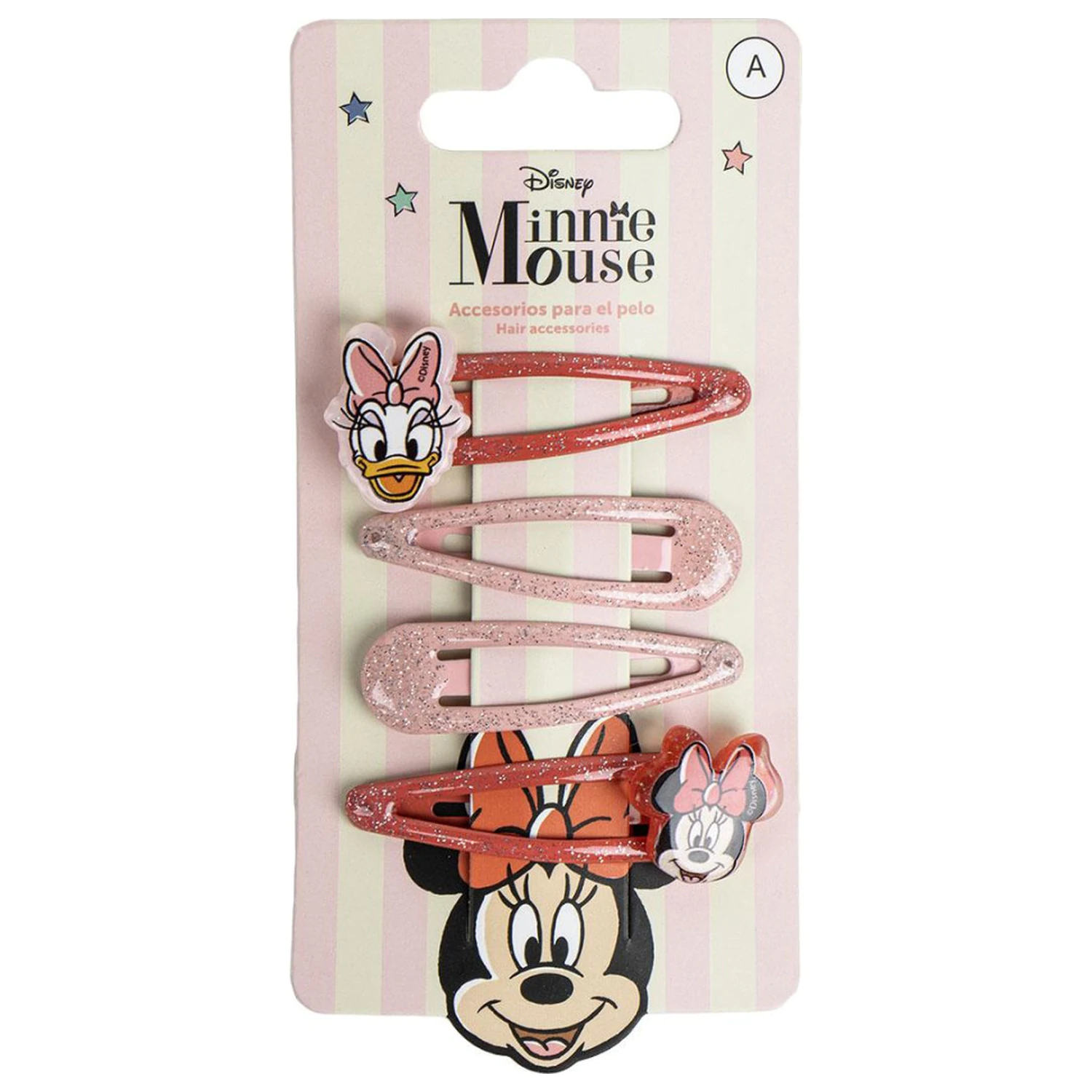 Disney Minnie Daisy Hair Clip Set, 4 pcs product photo