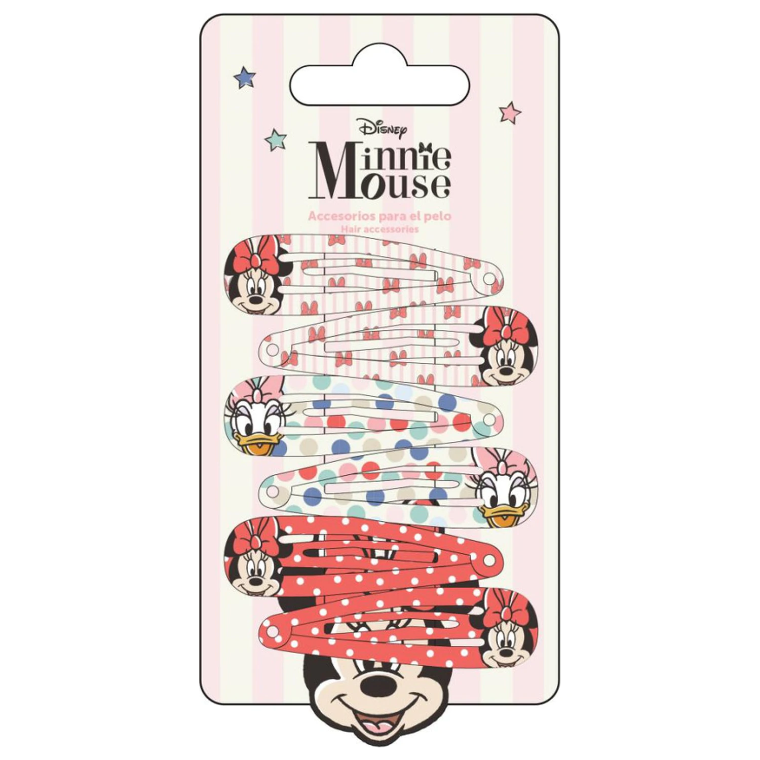 Disney Minnie Daisy Hair Clip Set, 6-Piece product photo