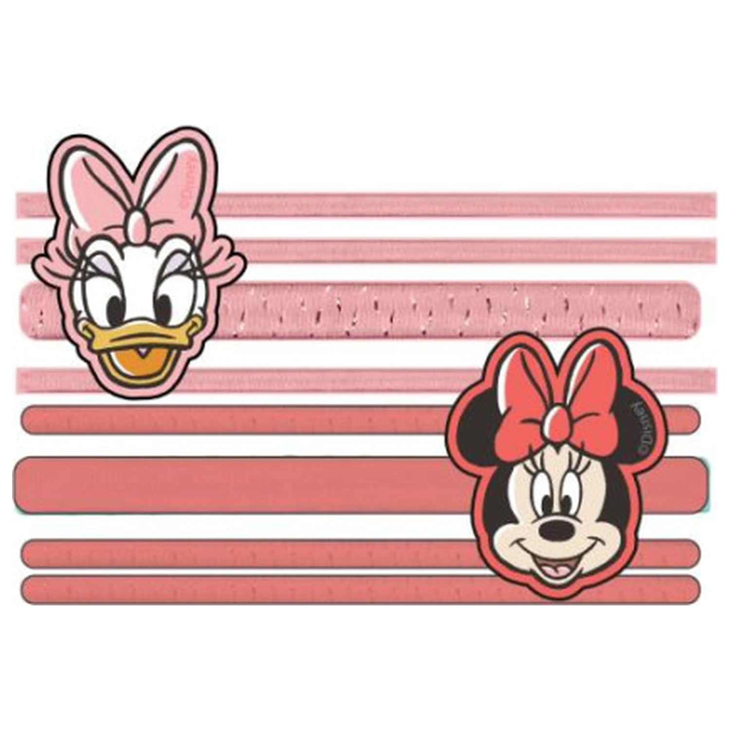 Disney Minnie Daisy hair tie set 8 pieces product photo