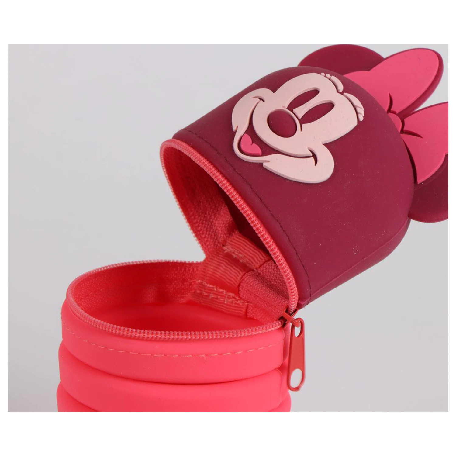 Disney Minnie Dark Red 3D Pencil Case 23 cm product photo