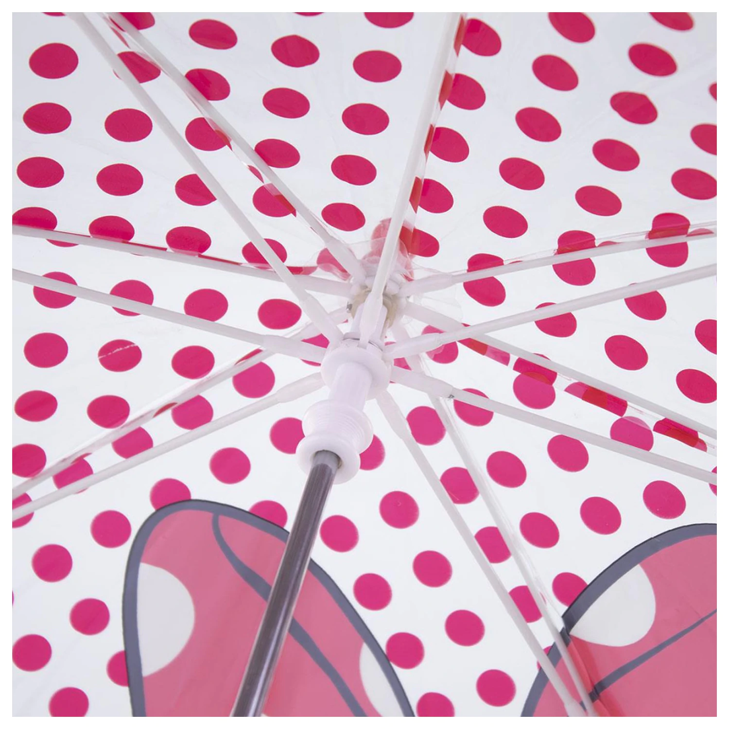 Disney Minnie Dots kids transparent umbrella Ø71 cm product photo