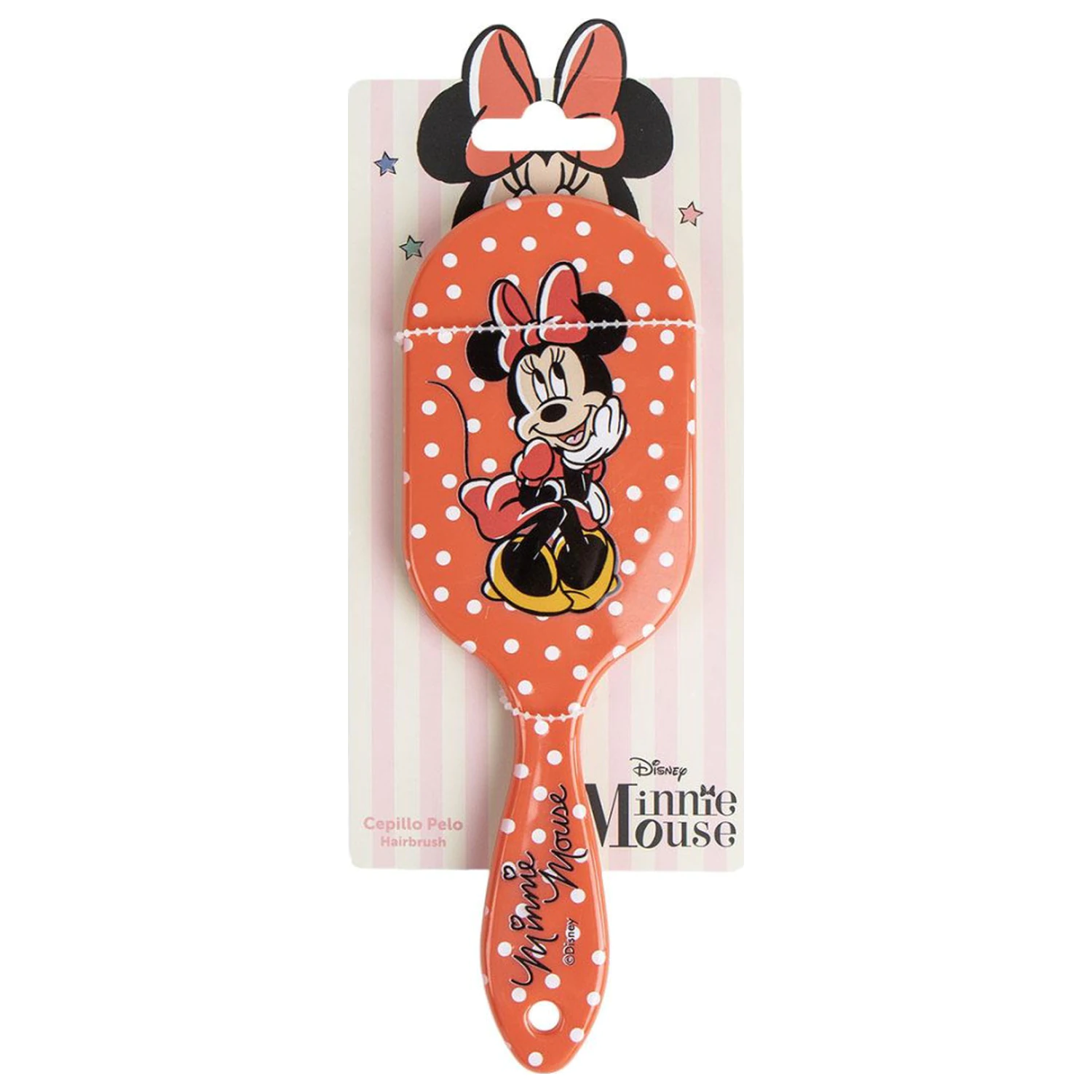Disney Minnie Mouse Dots Hairbrush, Comb 20 cm product photo
