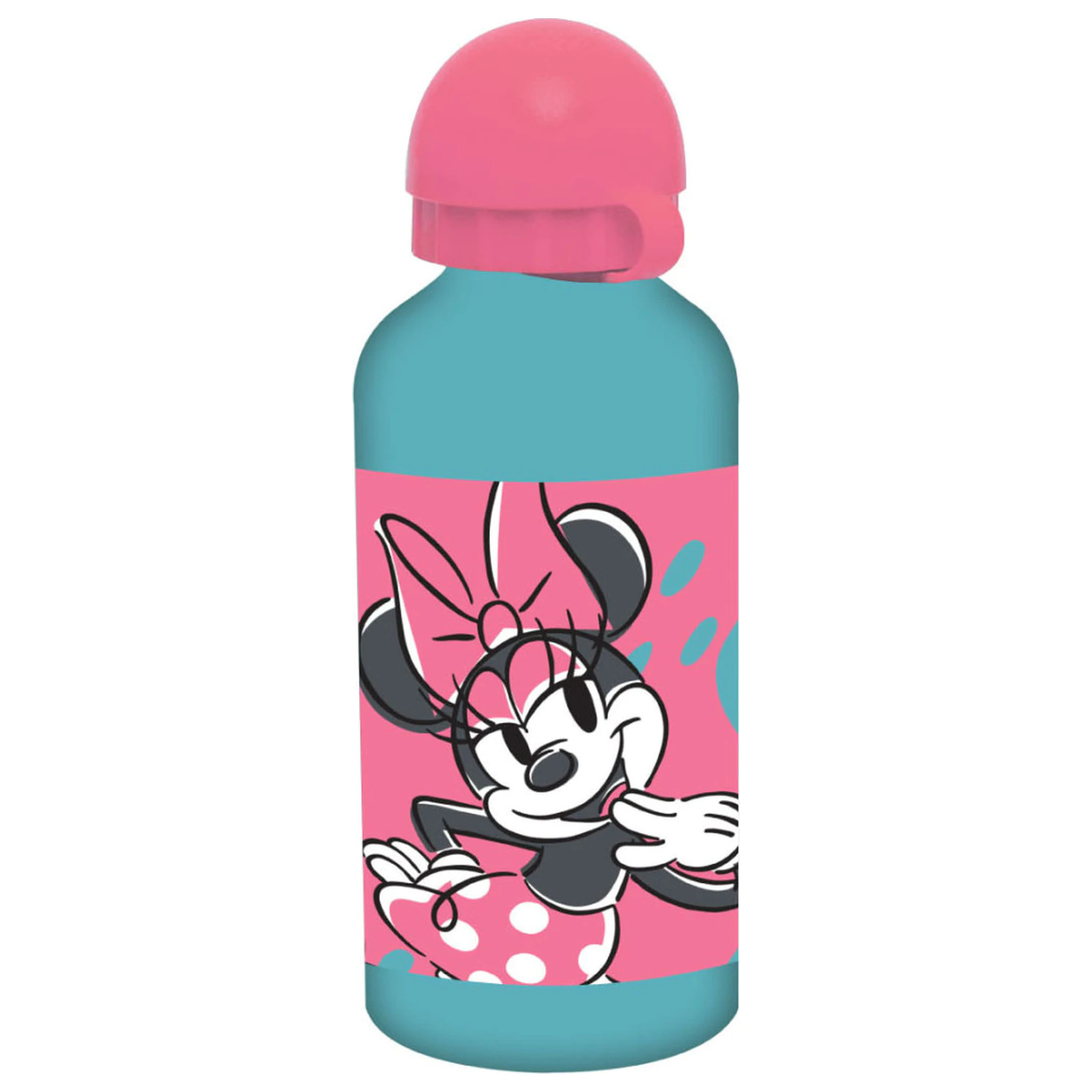 Disney Minnie Aluminum Draft Bottle with Drinking Cap 500 ml product photo