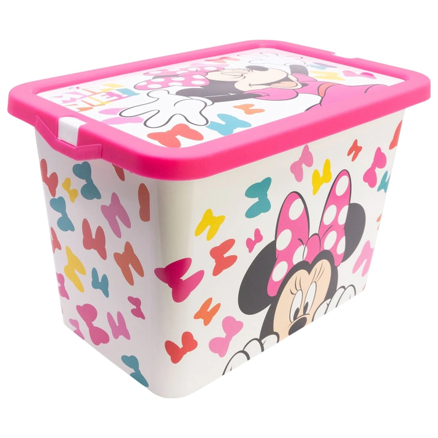 Disney Minnie Edgy Bows plastic storage box 7 L product photo