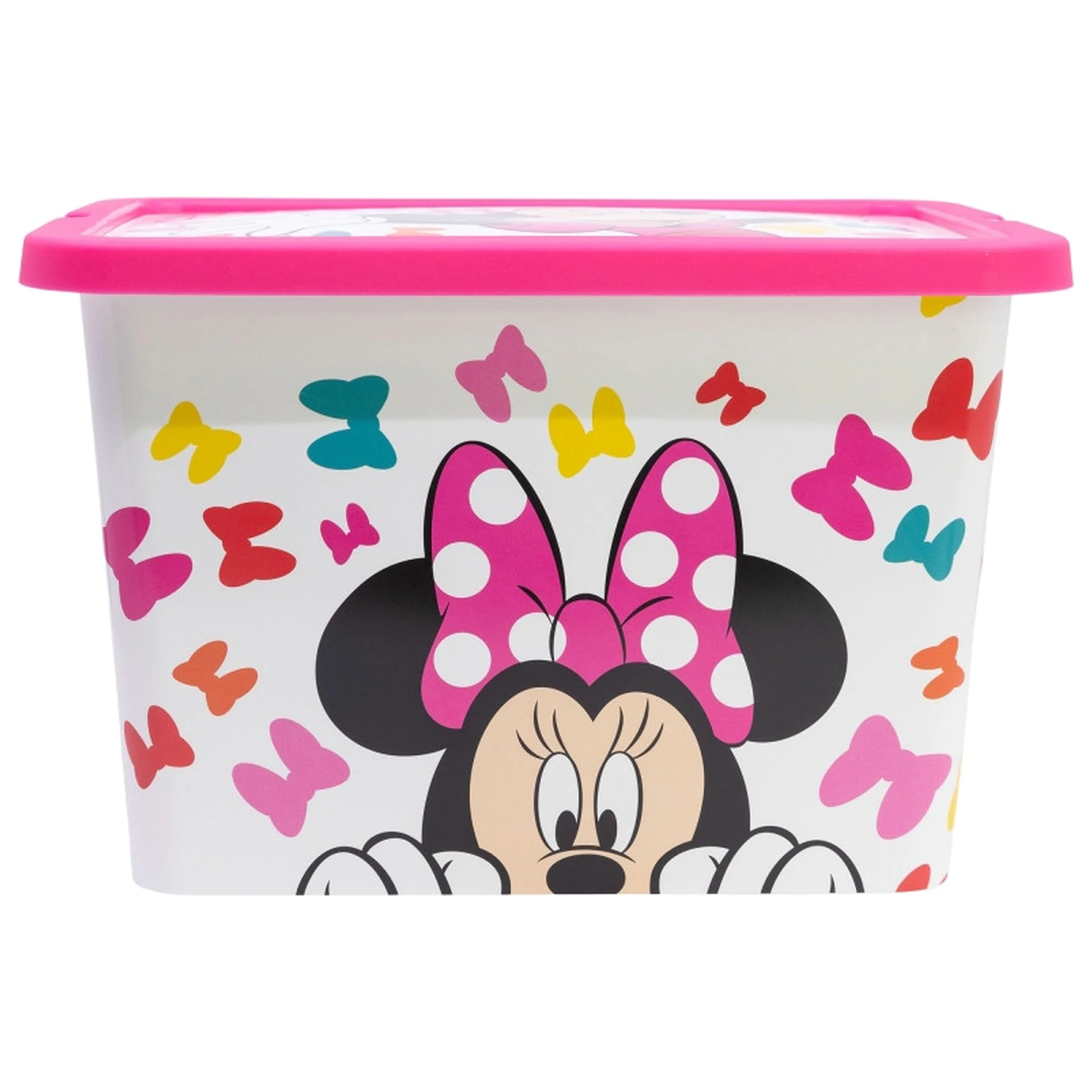Disney Minnie Edgy Bows plastic storage box 7 L product photo