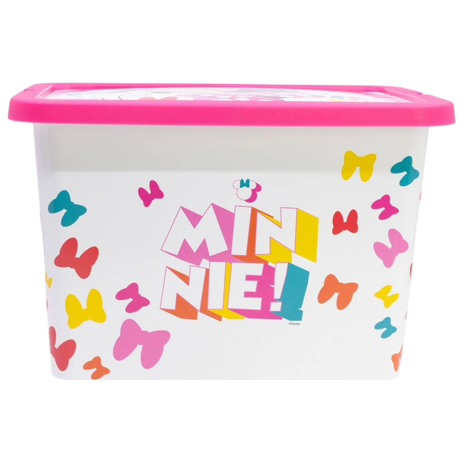 Disney Minnie Edgy Bows plastic storage box 7 L product photo