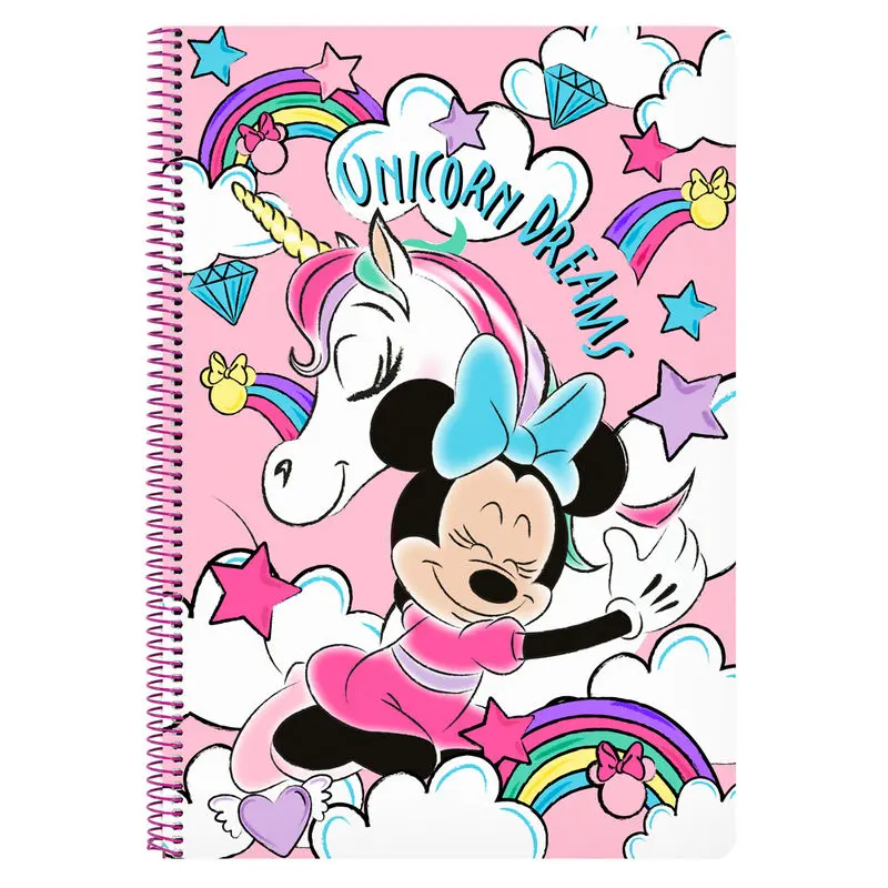 Disney Minnie Unicorns A4 notebook product photo