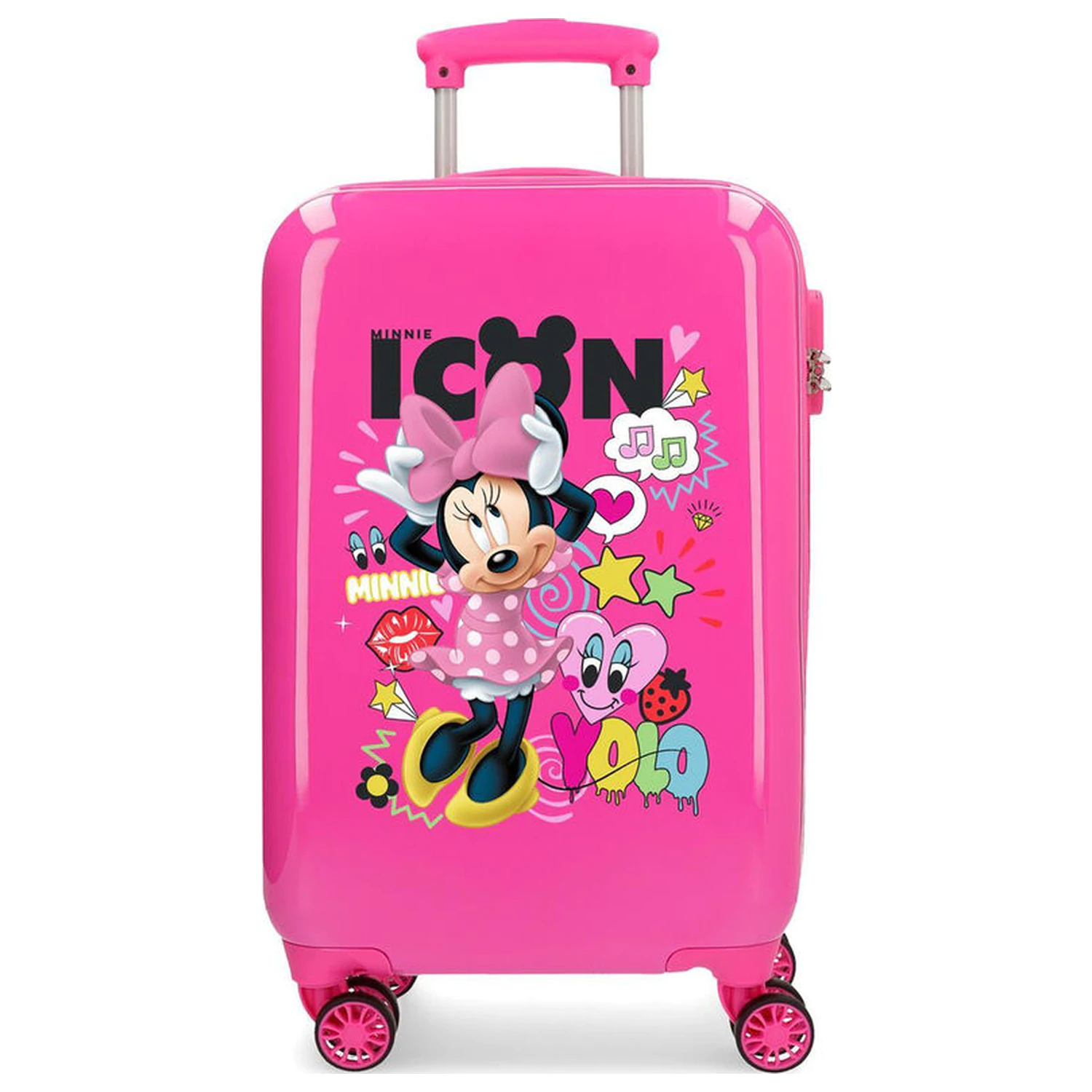 Disney Minnie Enjoy ABS trolley suitcase 55cm product photo