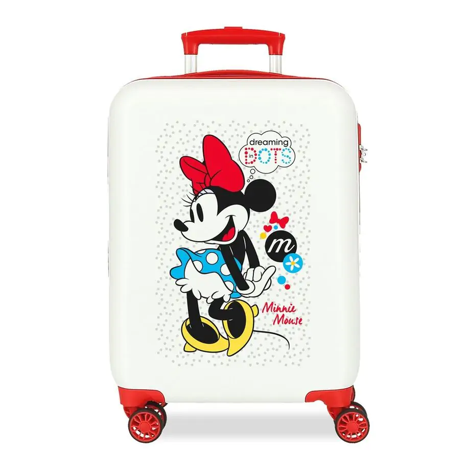 Disney Minnie Enjoy The Days Dots ABS trolley suitcase 55cm product photo