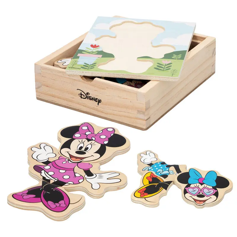 Disney Minnie wooden puzzle 19pcs product photo