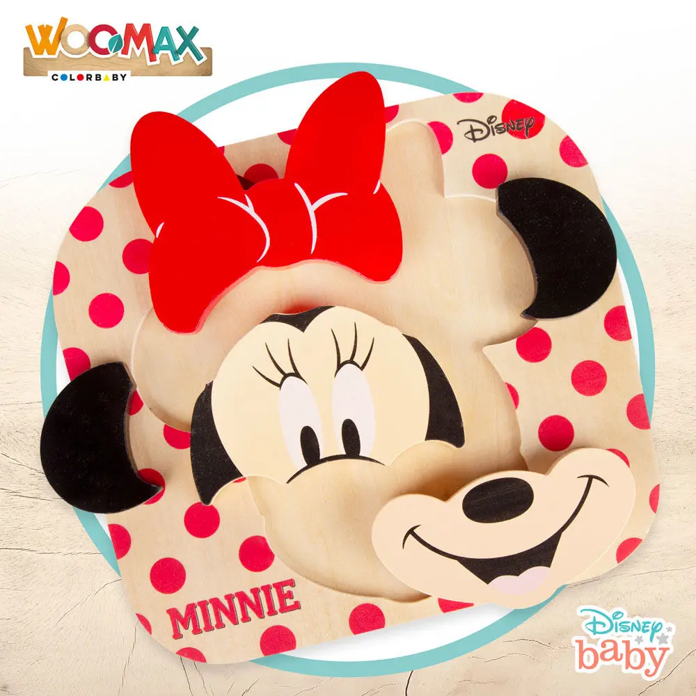 Disney Minnie Wooden puzzle product photo