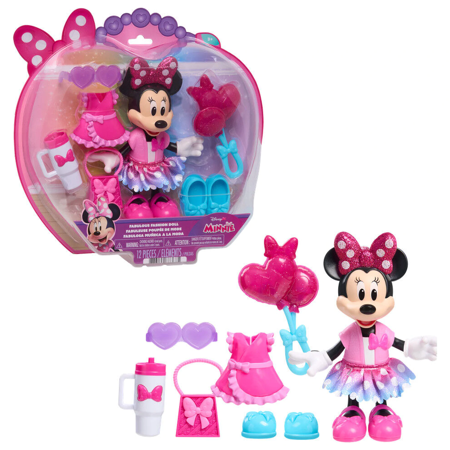 Disney Minnie Fabulous Fashion doll product photo