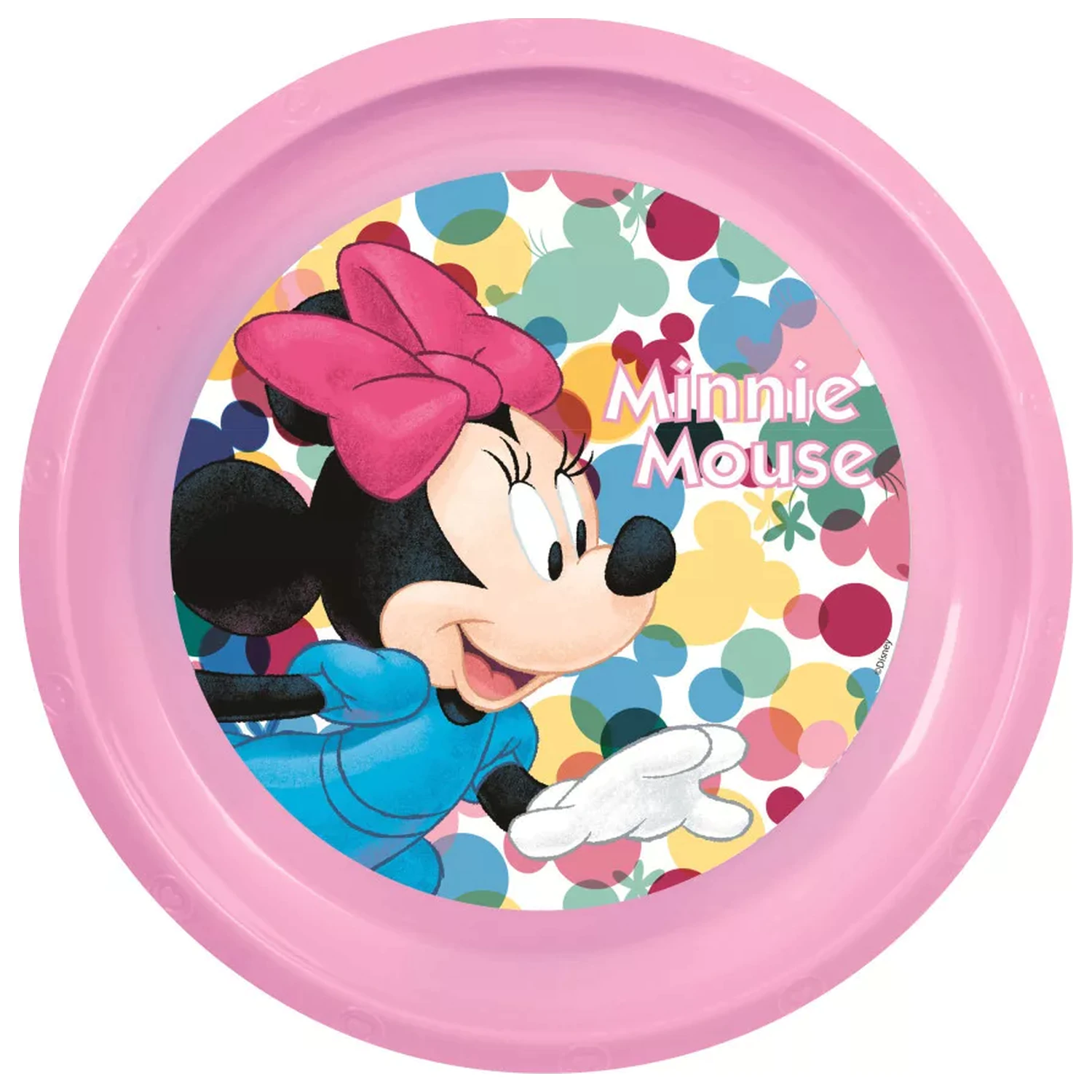 Disney Minnie Feel Good plastic flat plate product photo