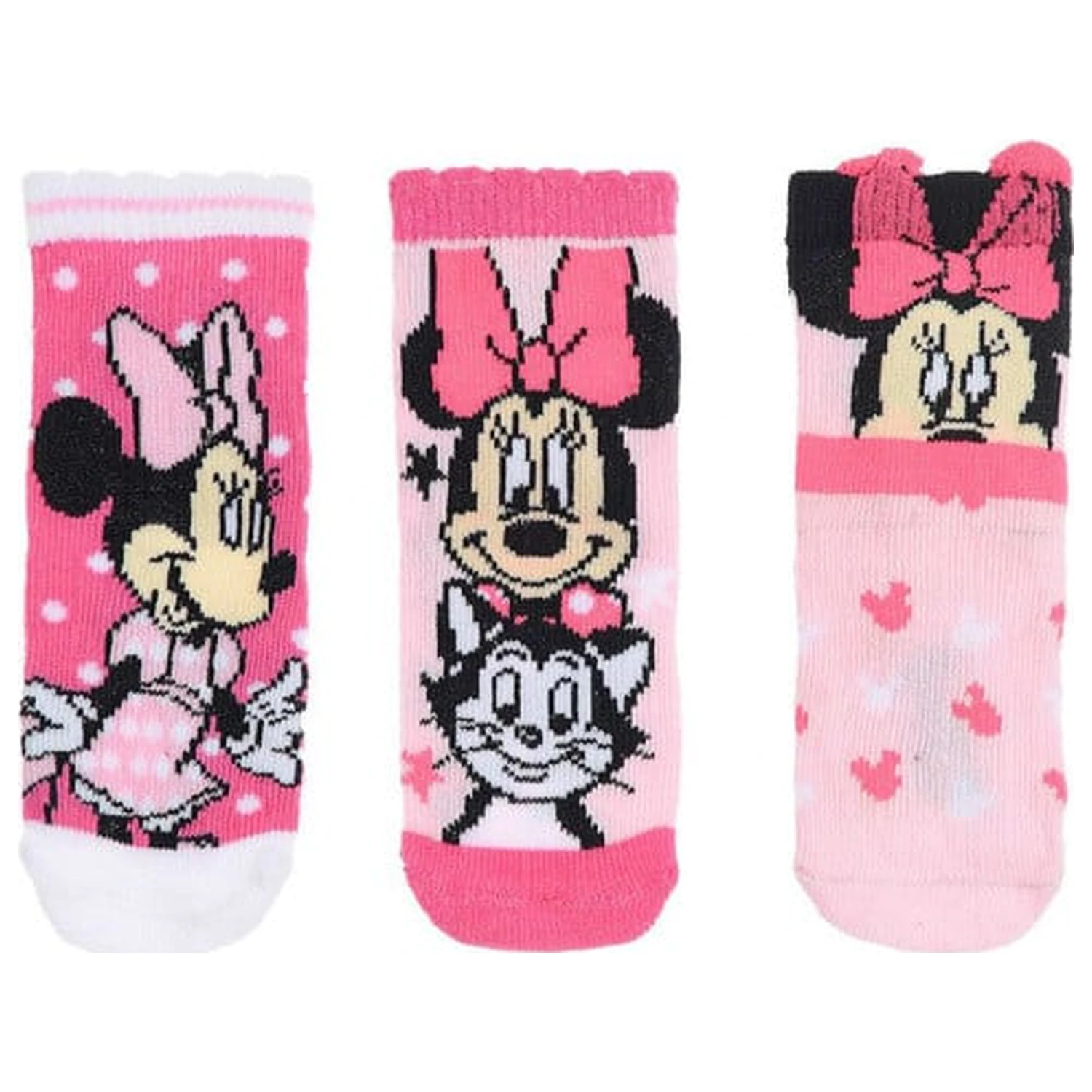 Disney Minnie Figaro Pink baby socks 0-6 months product photo