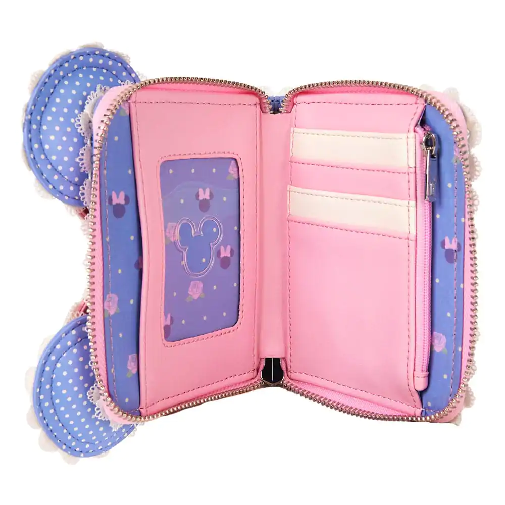 Disney Wallet Minnie Floral and Lace Ears product photo