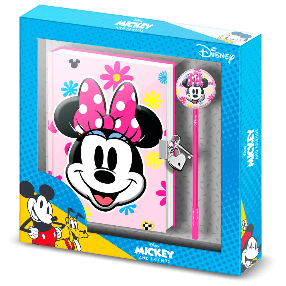 Disney Minnie Floral set diary + pen product photo