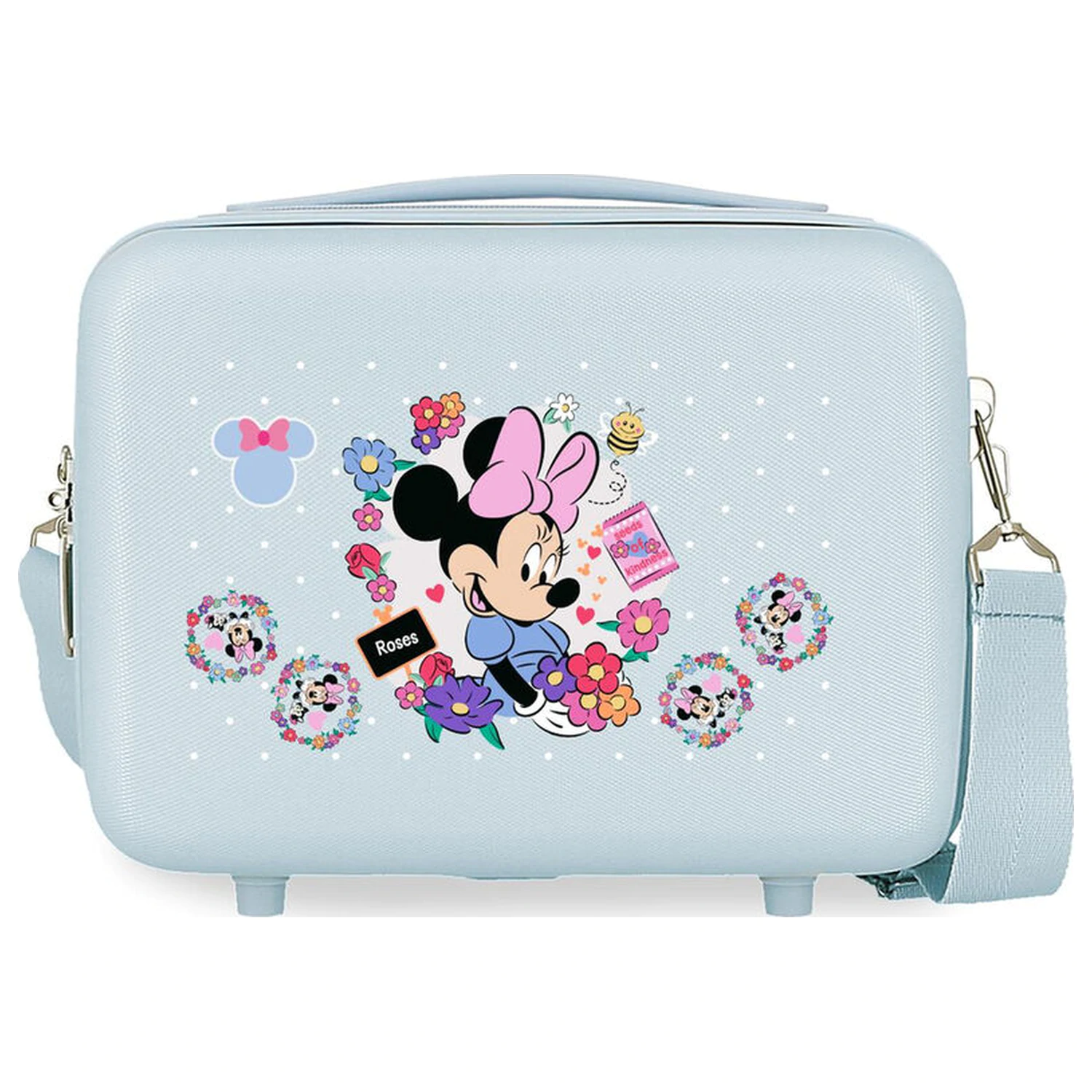 Disney Minnie Flowers ABS adaptable beauty case 29cm product photo