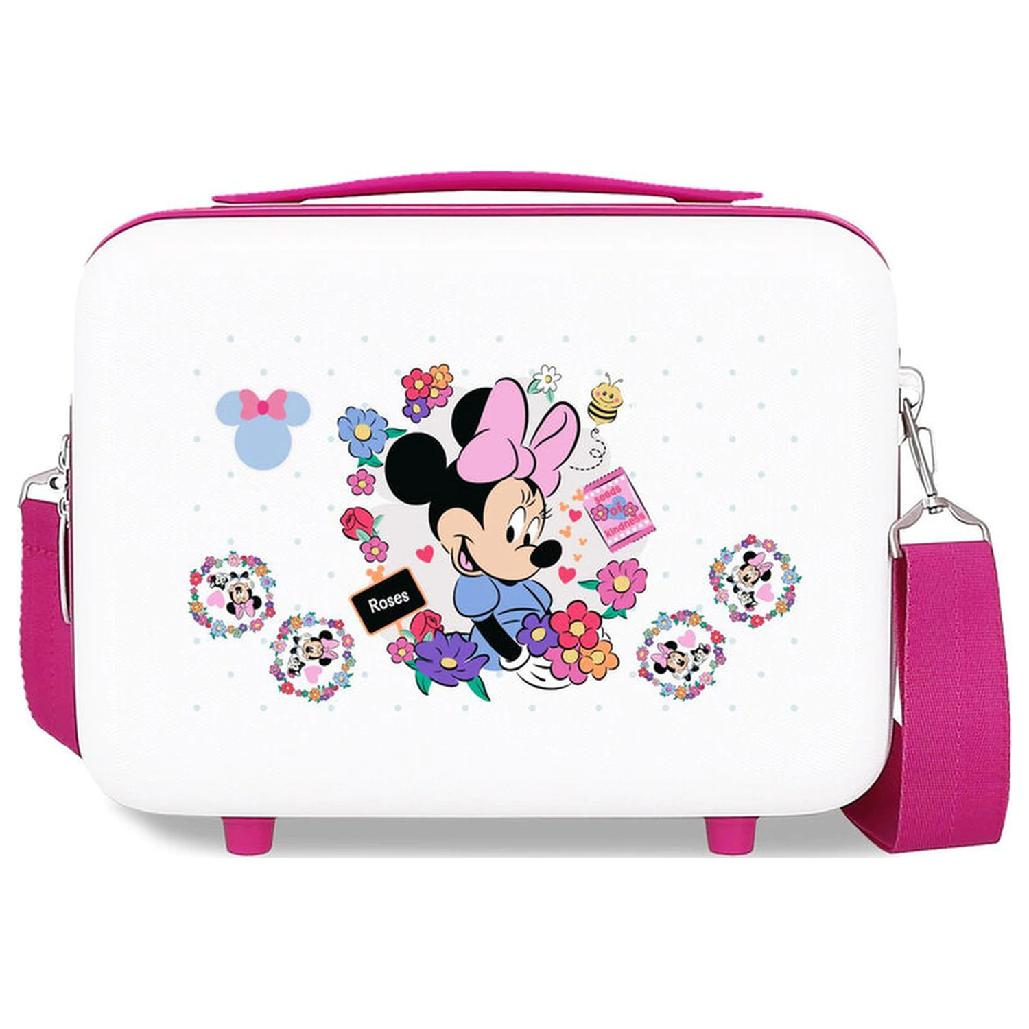 Disney Minnie Flowers ABS adaptable beauty case 29cm product photo
