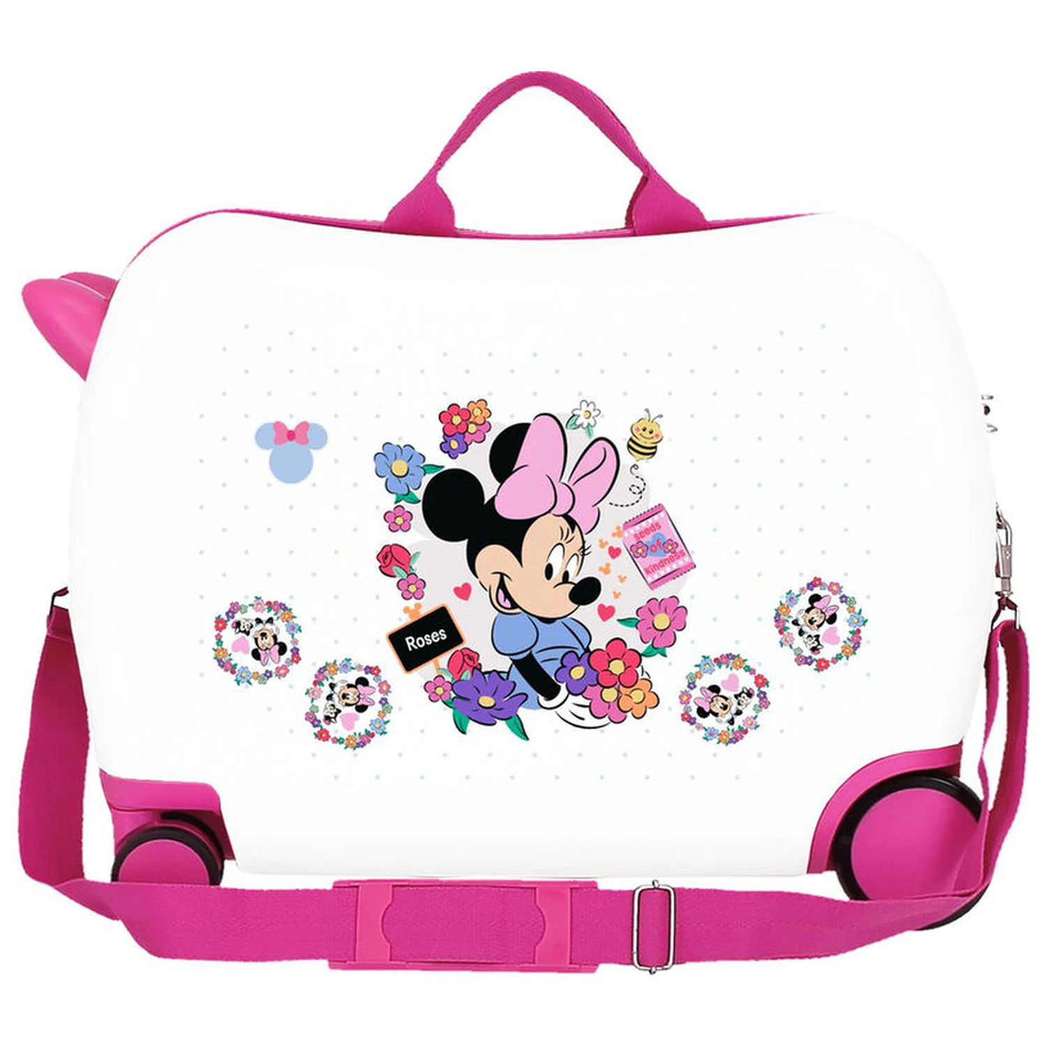 Disney Minnie Flowers ABS trolley suitcase 50cm product photo