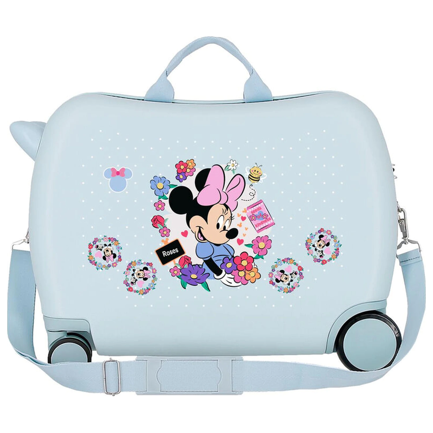 Disney Minnie Flowers ABS trolley suitcase 50cm product photo
