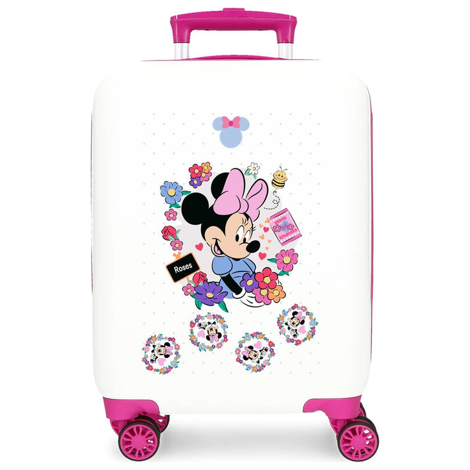 Disney Minnie Flowers ABS trolley suitcase 50cm product photo