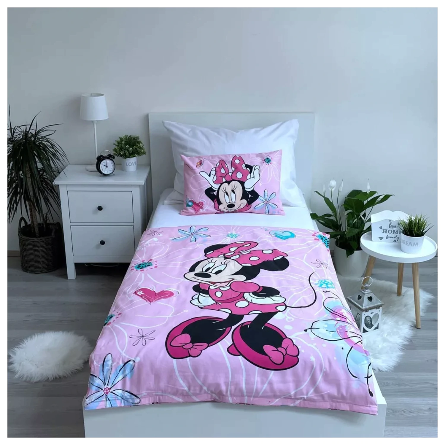 Disney Minnie Flowers children's, preschool duvet cover product photo