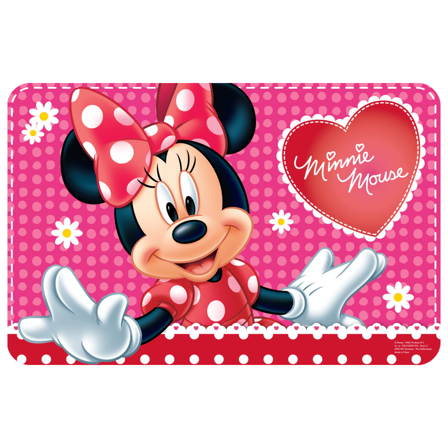 Disney Minnie Flowers placemat 43x28 cm product photo