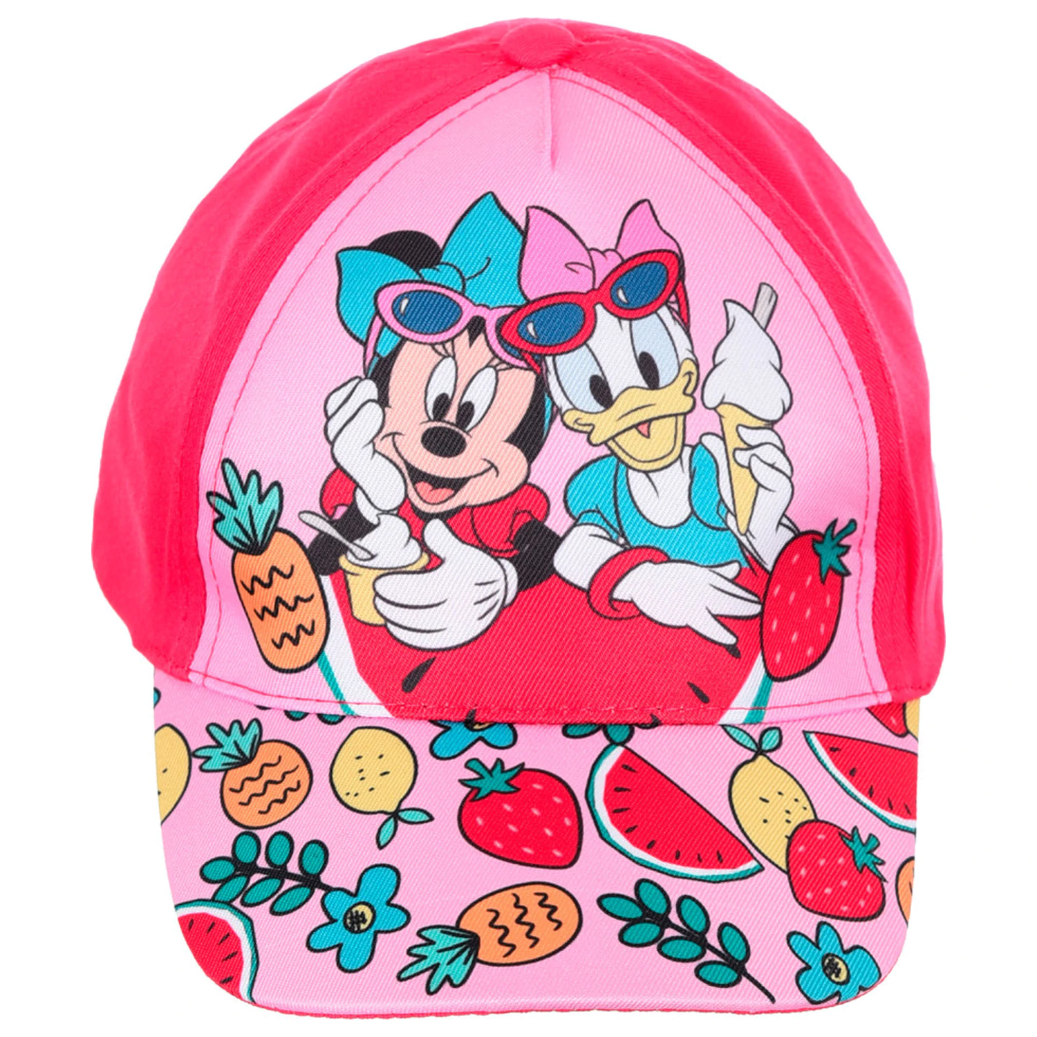 Disney Minnie Fruits Pink children's baseball cap 54 cm product photo