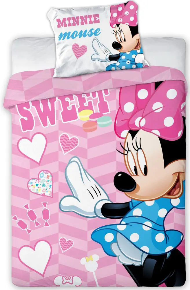 Disney Minnie Children's Duvet Cover 100x135cm, 40x60cm product photo