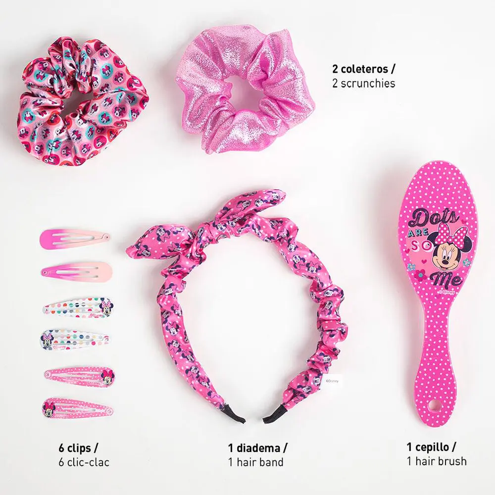 Disney Minnie hair accessories vanity case product photo