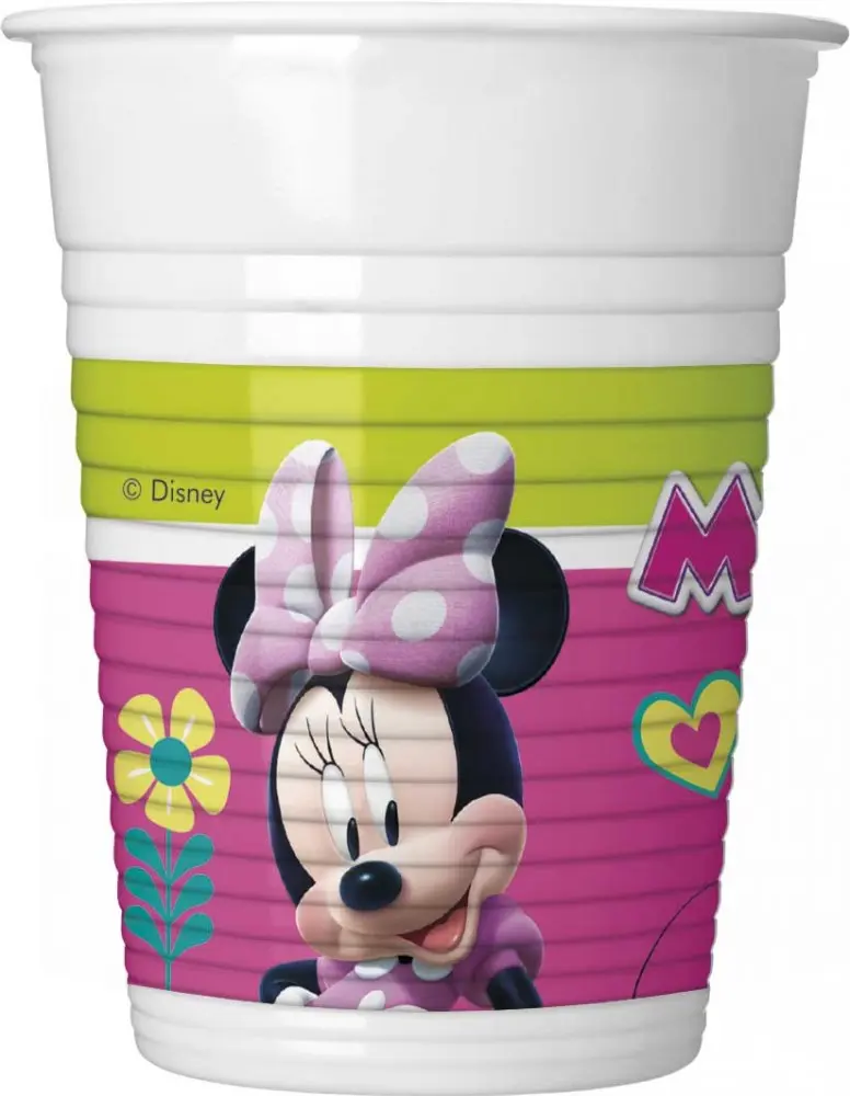 Disney Minnie Happy Helpers Plastic Cup 8-piece 200 ml product photo