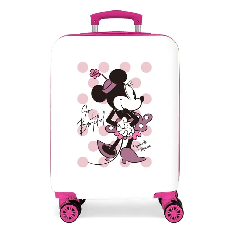 Disney Minnie Have a Good Time So Beautiful ABS trolley suitcase 55cm product photo