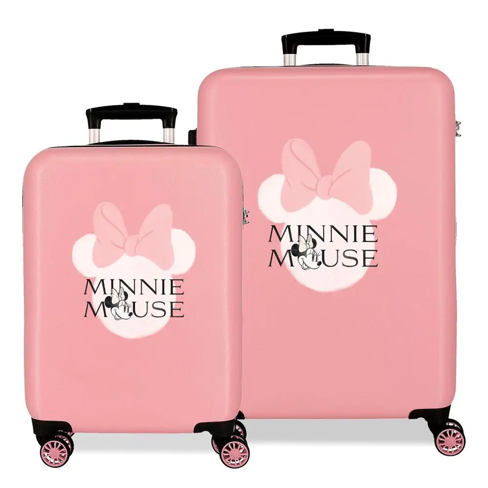 Disney Minnie Head Day ABS pack 2 trolley suitcases product photo