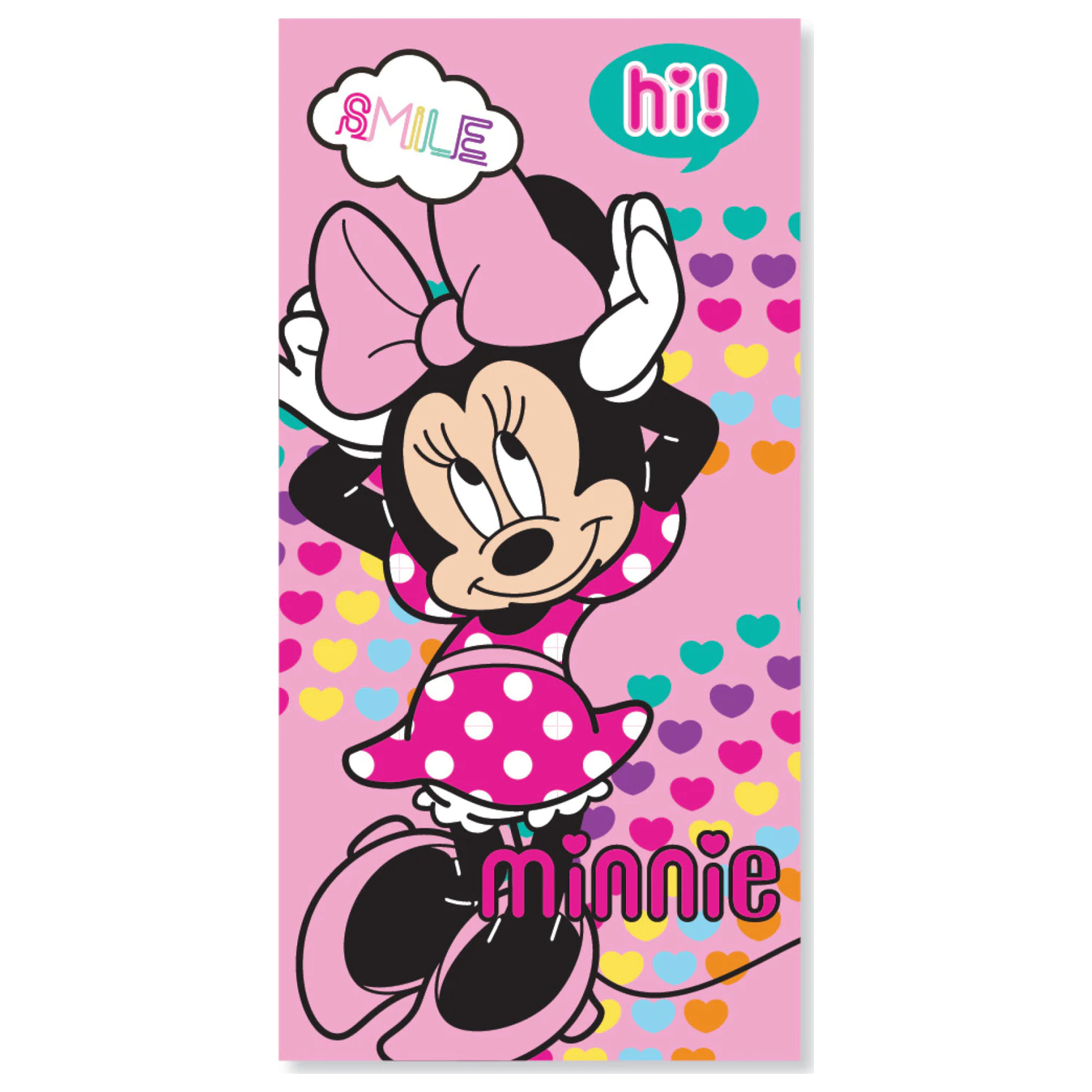 Disney Minnie Hearts Towel product photo