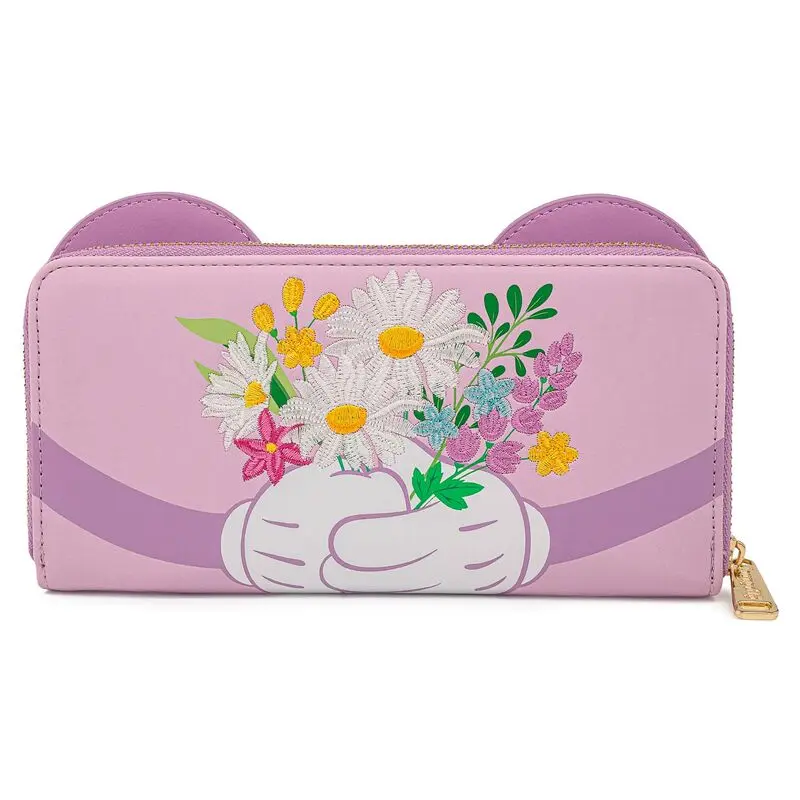Disney by Loungefly Wallet Minnie Holding Flowers product photo