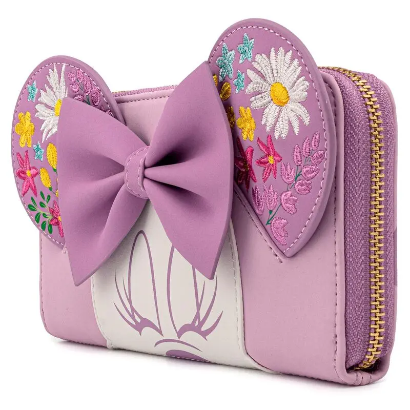 Disney by Loungefly Wallet Minnie Holding Flowers product photo