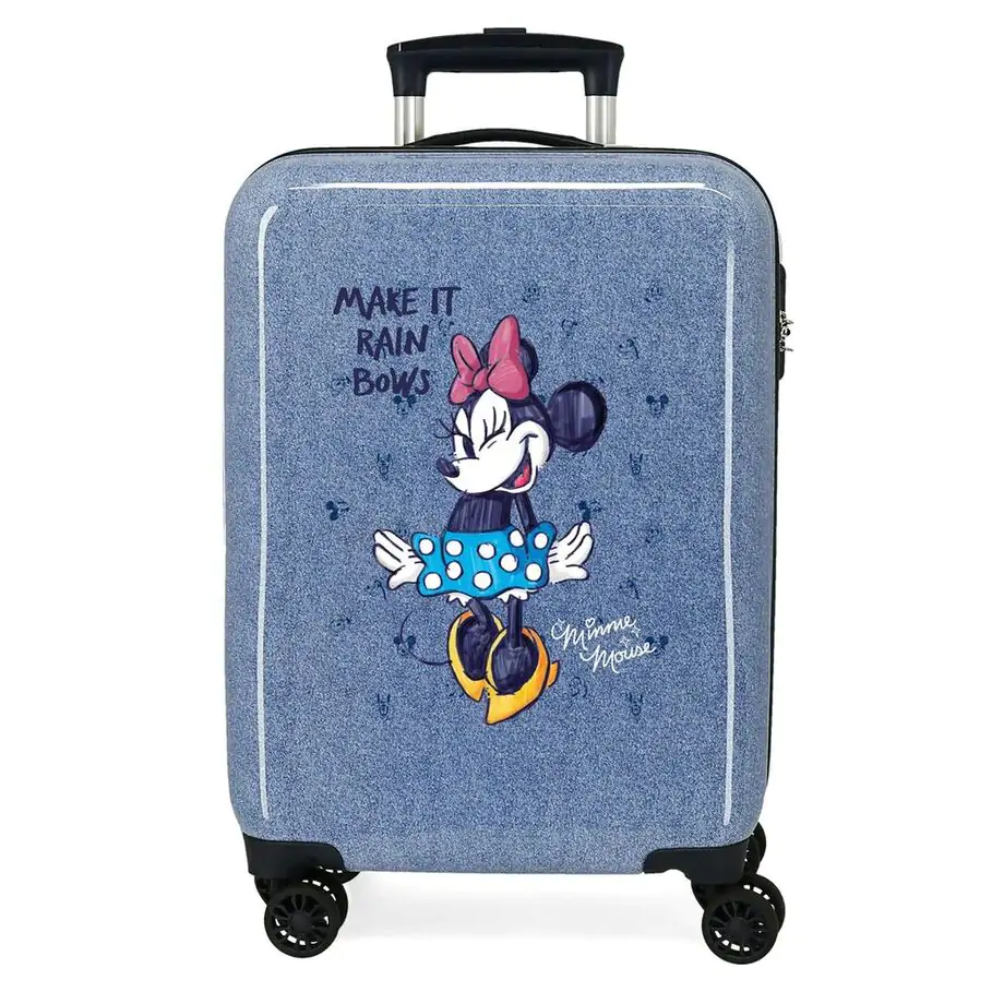 Disney Minnie It Rain Bows ABS trolley suitcase 55cm product photo