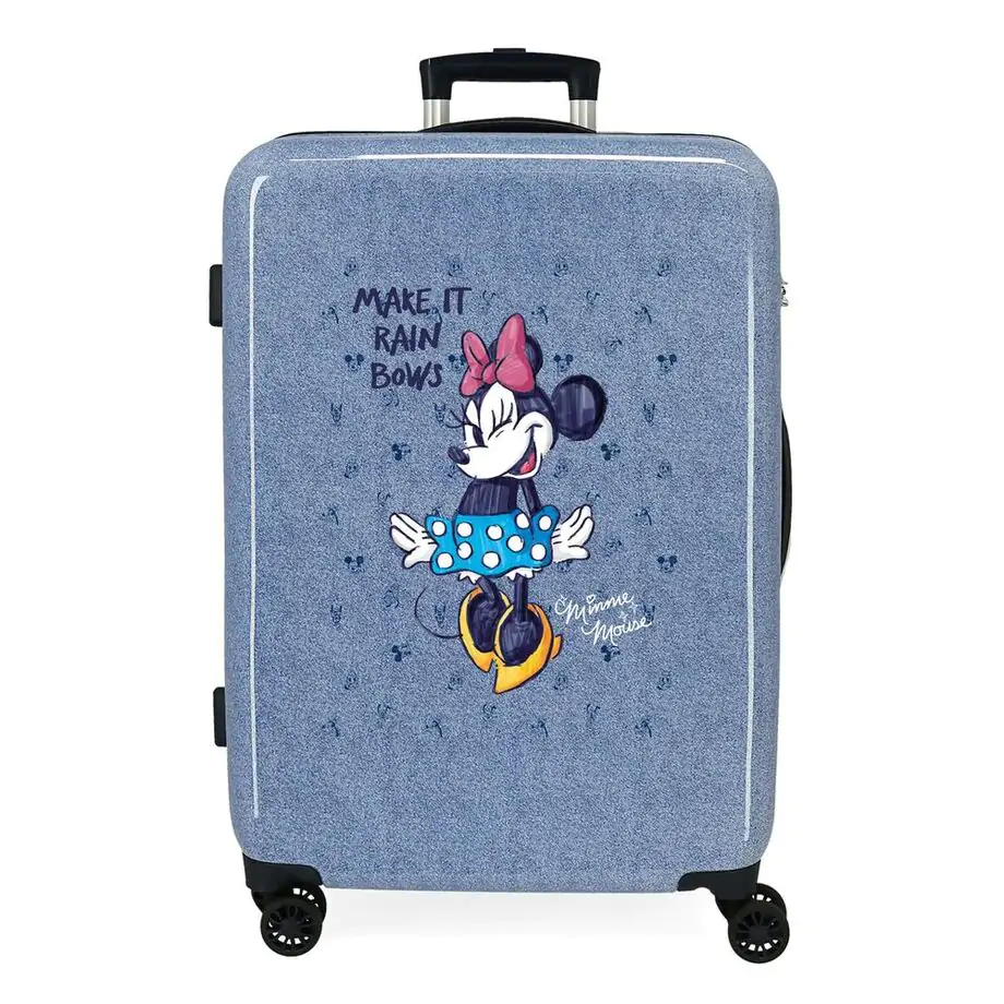 Disney Minnie It Rain Bows ABS trolley suitcase 65cm product photo