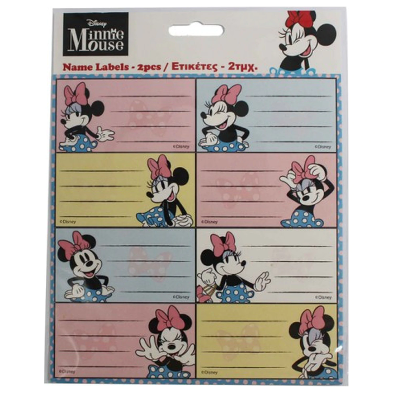Disney Minnie Joy Notebook Label 16-pack product photo