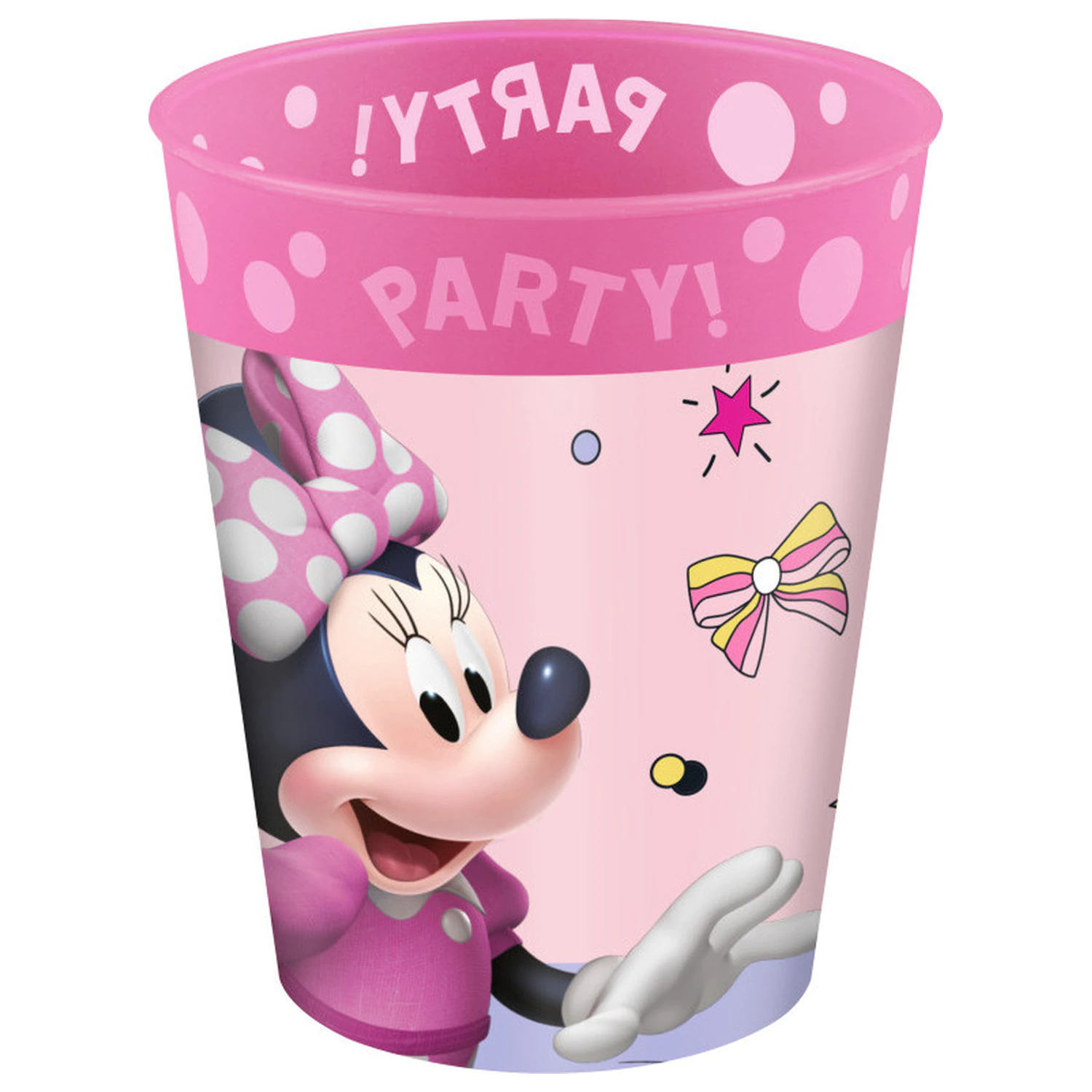Disney Minnie Mouse Junior Micro Premium Plastic Cup Set of 4, 250 ml product photo