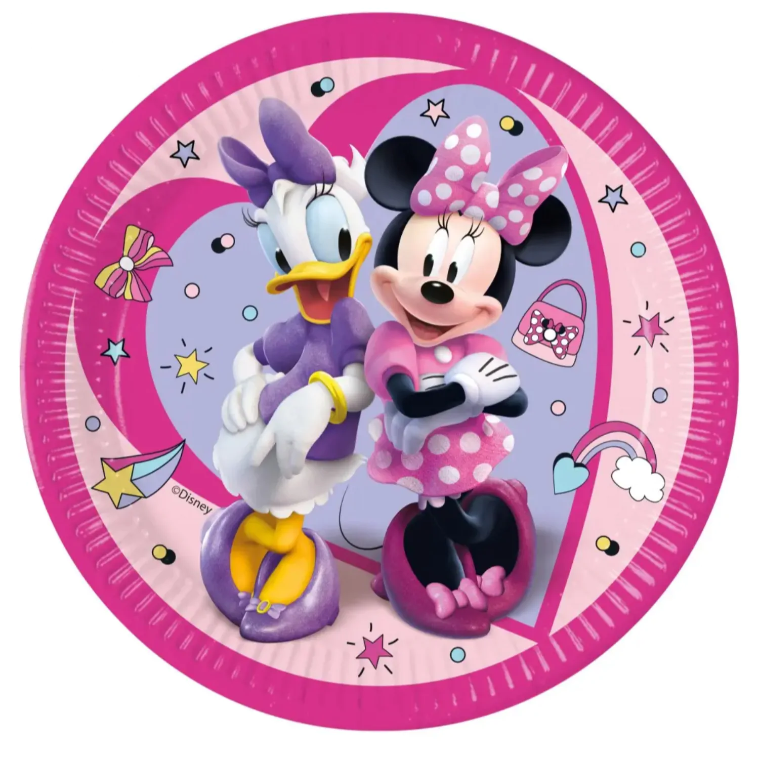 Disney Minnie Junior Paper Plates 8 pcs 23 cm FSC product photo