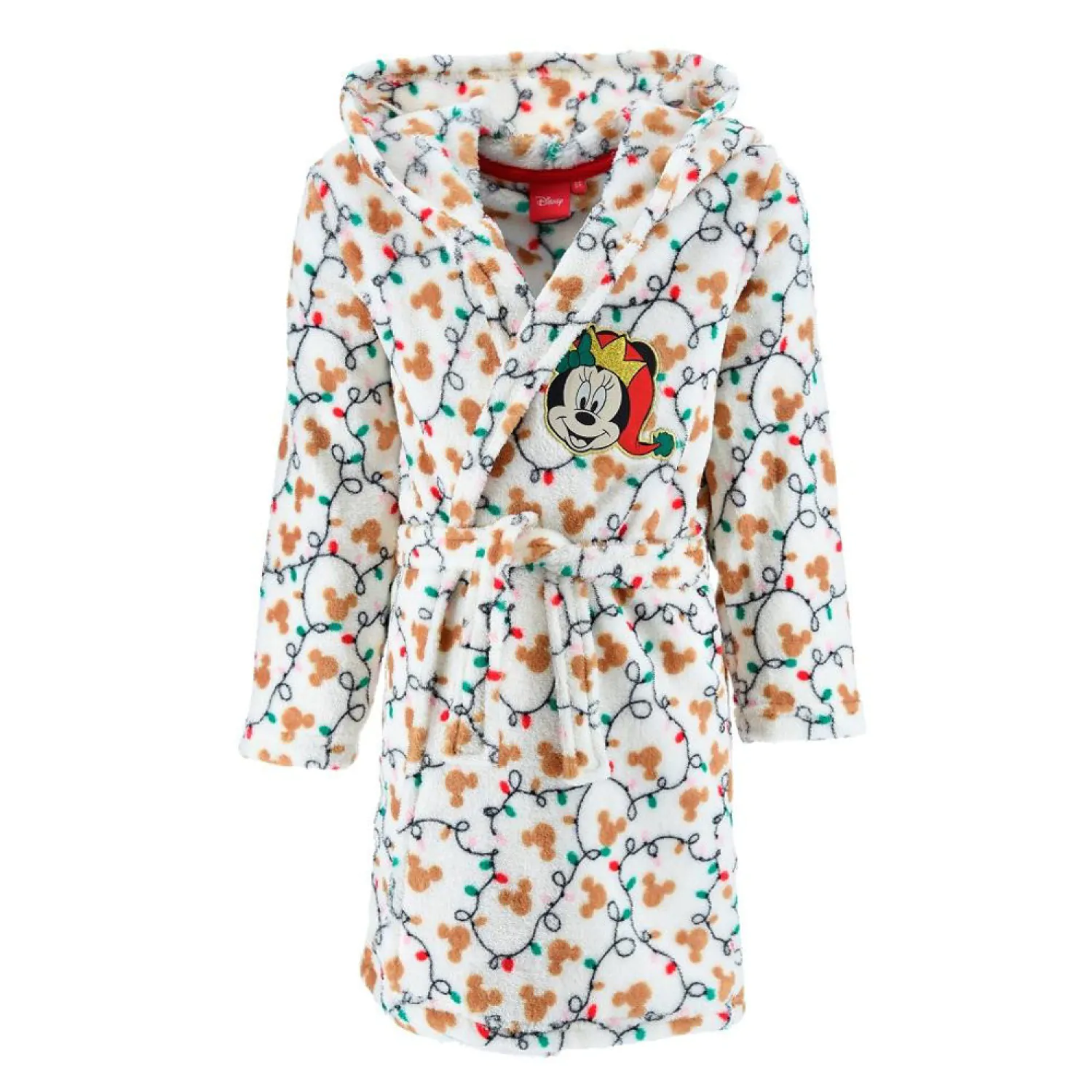 Disney Minnie Christmas String Light child's robe product photo