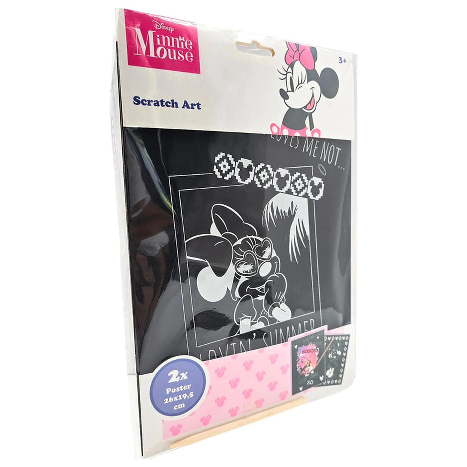 Disney Minnie scratching set product photo