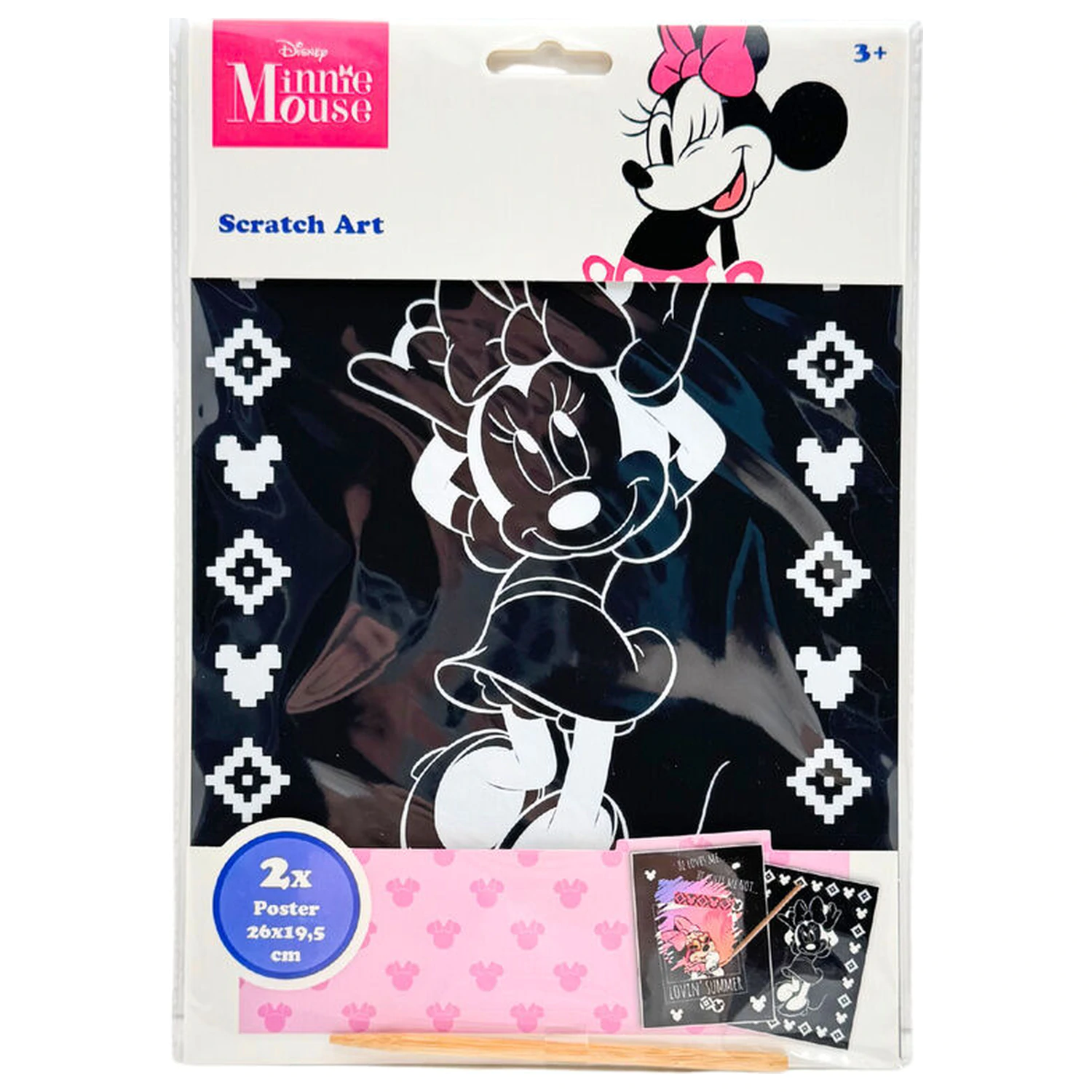 Disney Minnie scratching set product photo