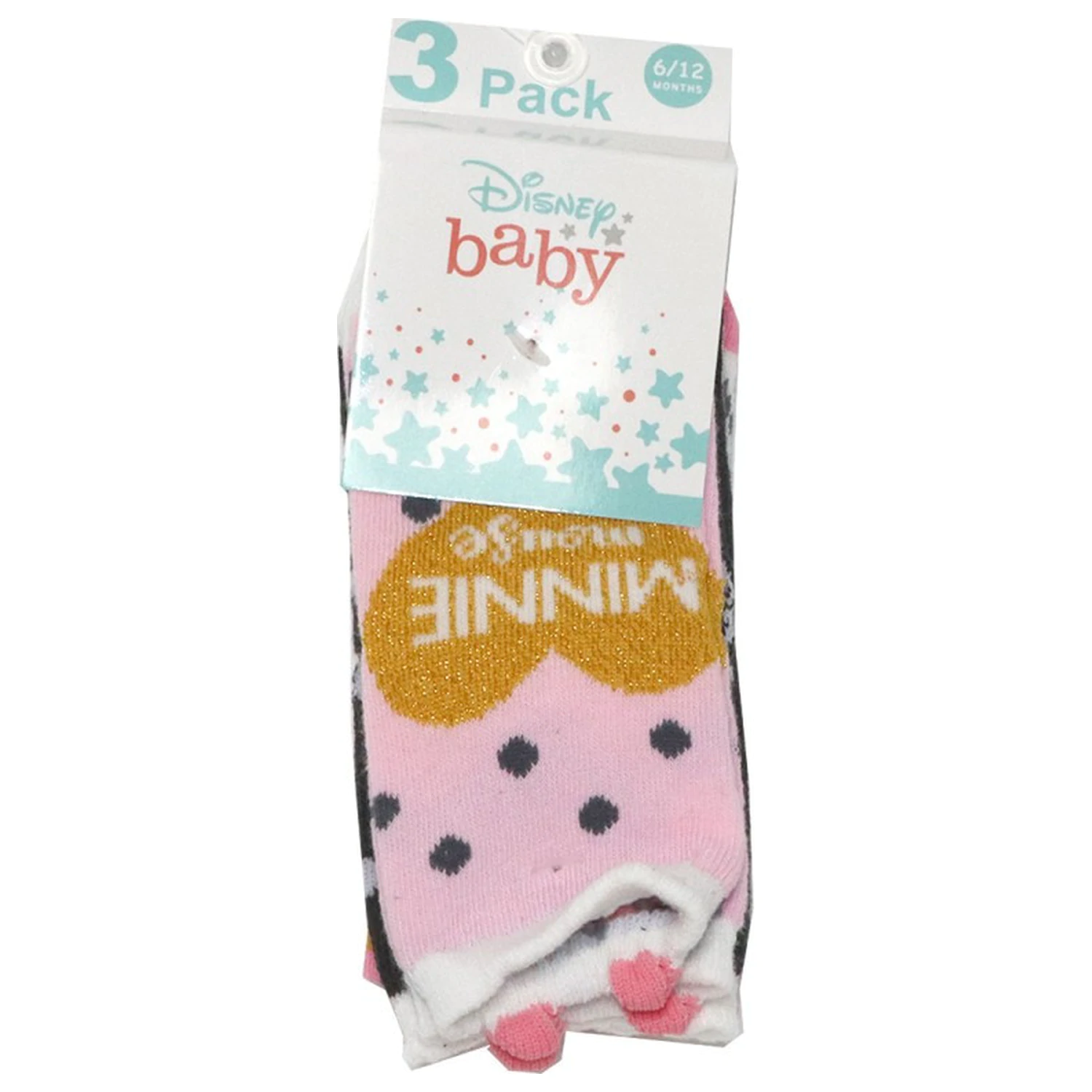 Disney Minnie Love baby socks 0-6 months product photo