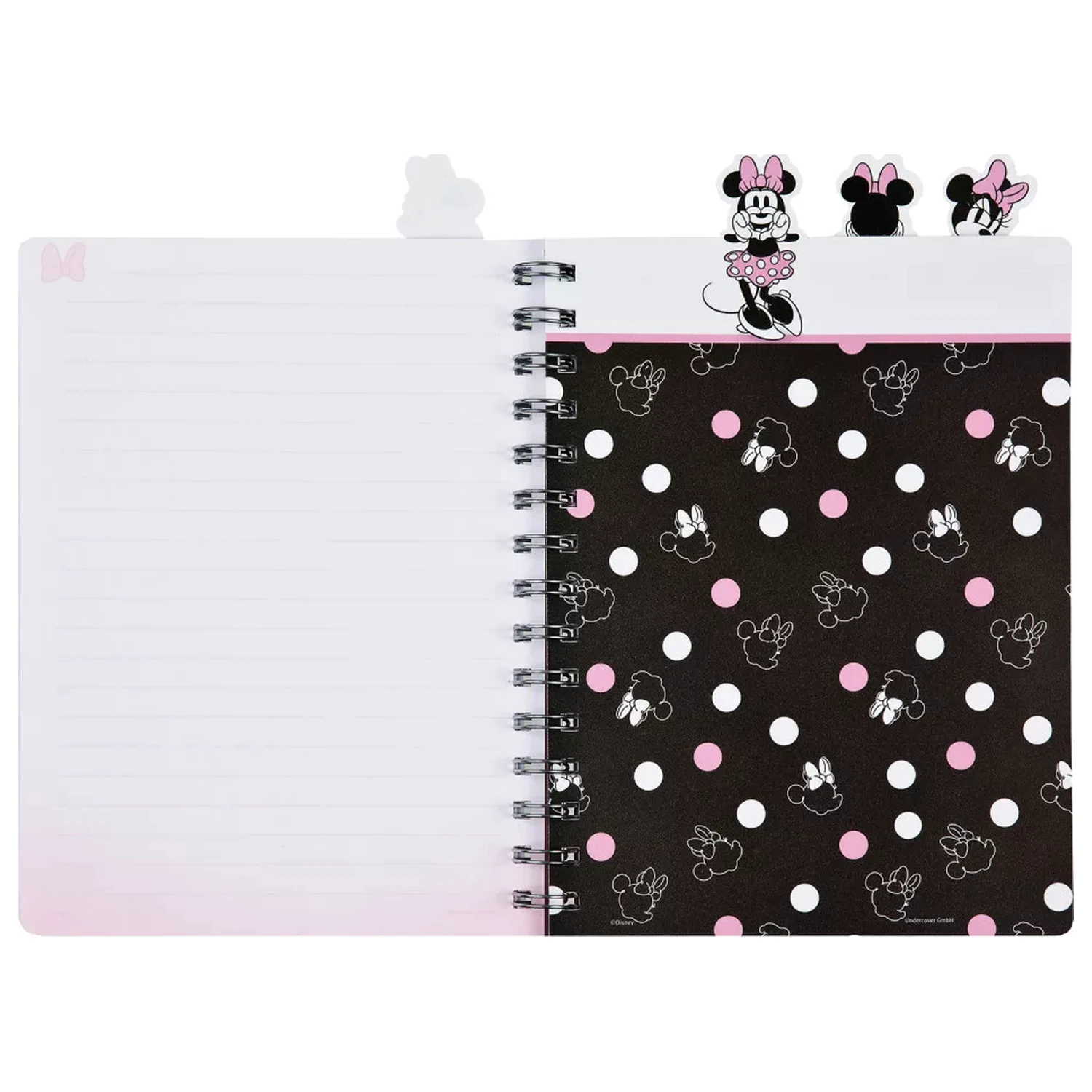 Disney Minnie Love Your Life A5 Notebook with Dividers product photo